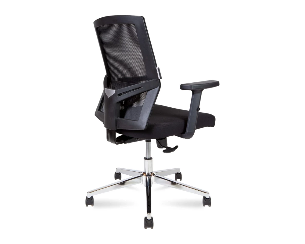 Кресло Norden Торонто LB Сетка/Ткань, Черный