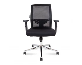 Кресло Norden Торонто LB Сетка/Ткань, Черный images