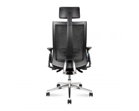 Кресло Norden Vogue aluminium Сетка/Ткань, Черный images