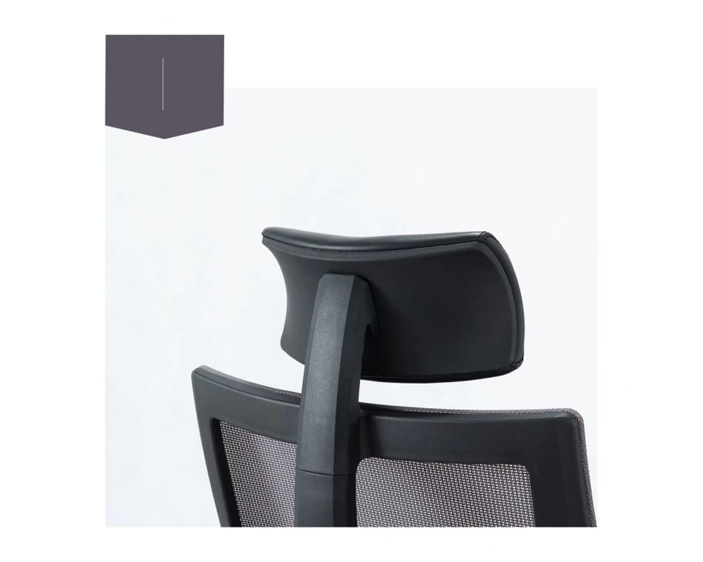 Кресло Norden Vogue aluminium Сетка/Ткань, Черный