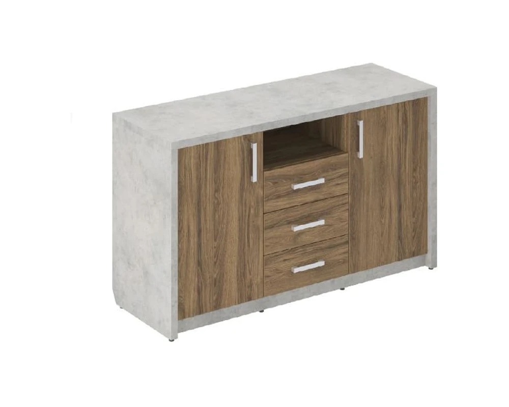 Комод (греденция) с ящиками Вуд Стоун / Wood&Stone