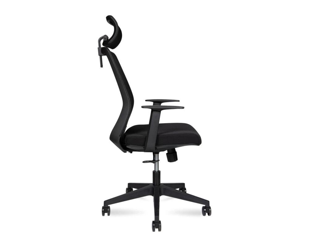 Кресло Norden Scanno Сетка/Ткань, Черный