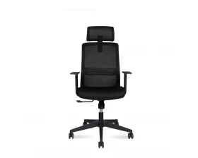 Кресло Norden Scanno Сетка/Ткань, Черный images