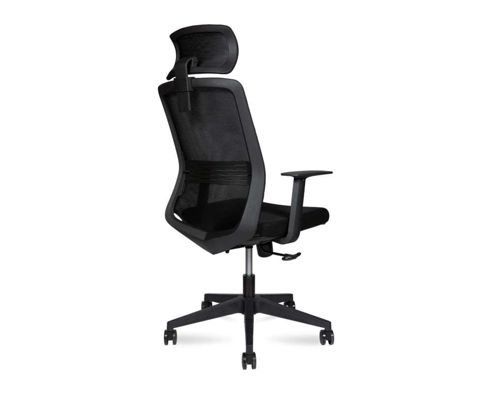 Кресло Norden Scanno Сетка/Ткань, Черный