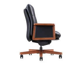 Кресло Norden Вивальди  / Vivaldi LB Натуральная кожа, Черный images