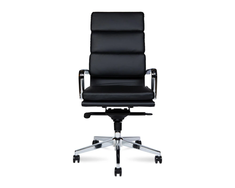 Кресло Norden Зион / Zion Экокожа, Черный