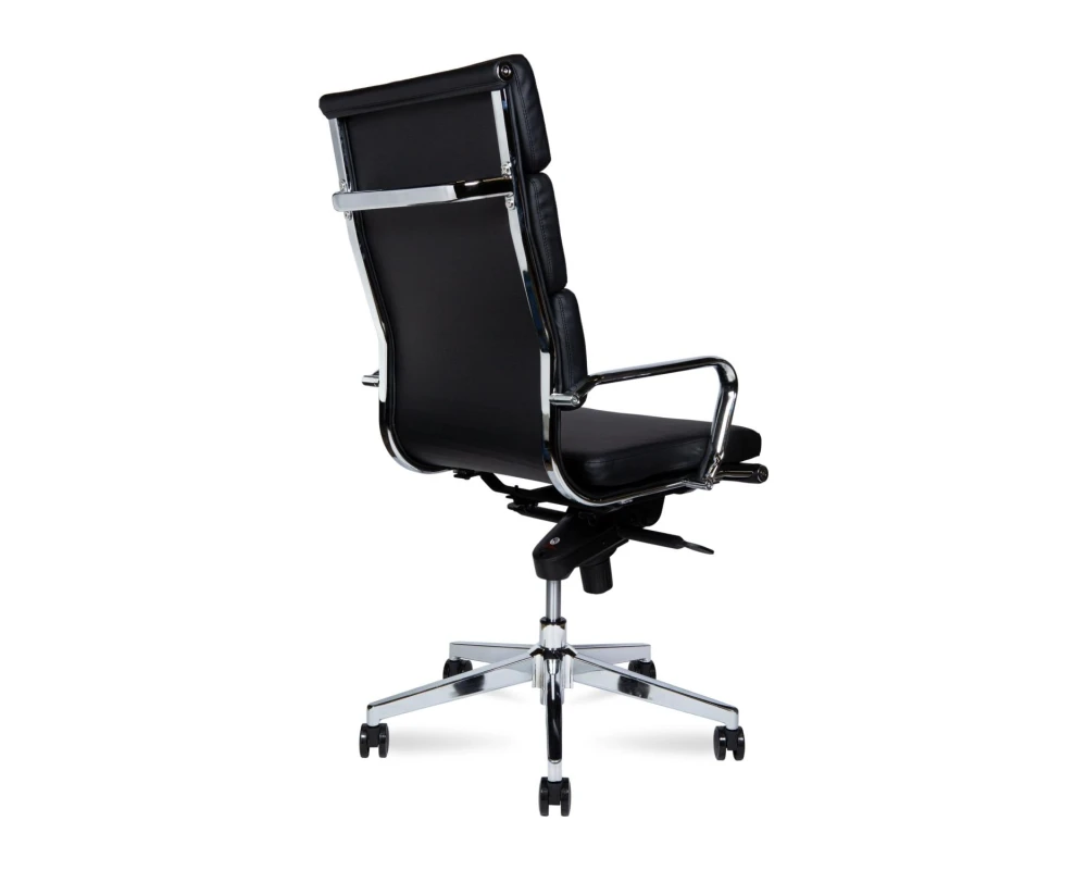 Кресло Norden Зион / Zion Экокожа, Черный