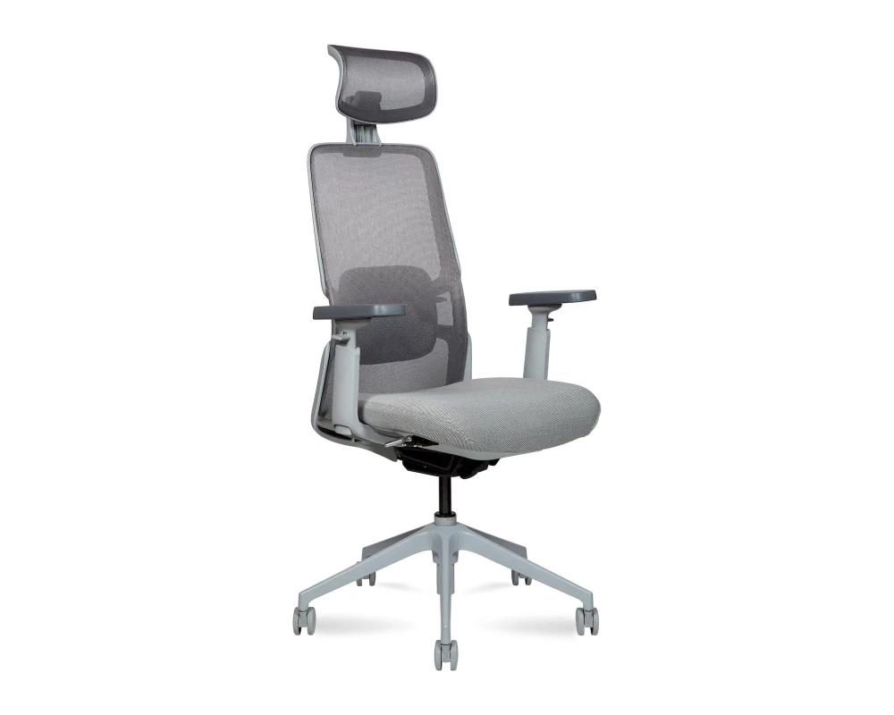 Кресло Norden Alpina Сетка/Ткань, Серый