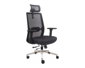 Кресло Norden Right Сетка/Ткань, Черный images