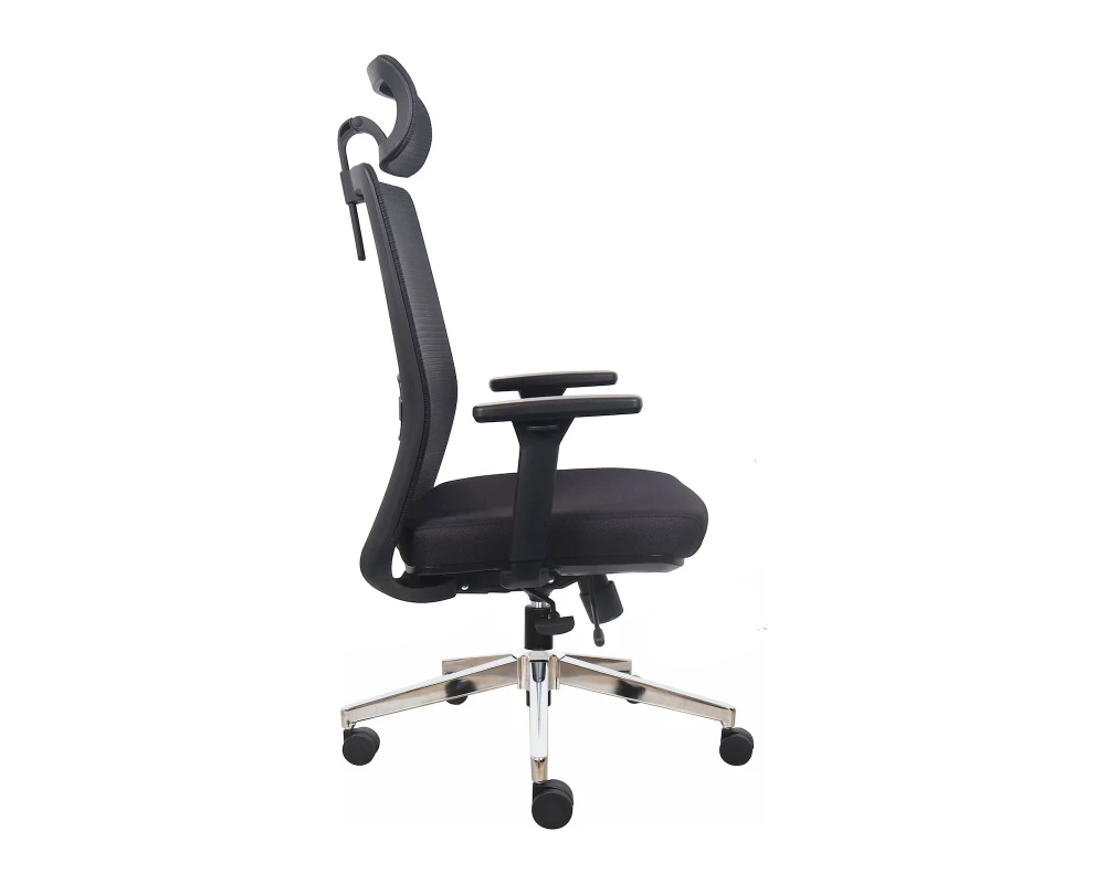 Кресло Norden Right Сетка/Ткань, Черный