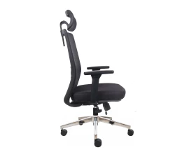 Кресло Norden Right Сетка/Ткань, Черный images