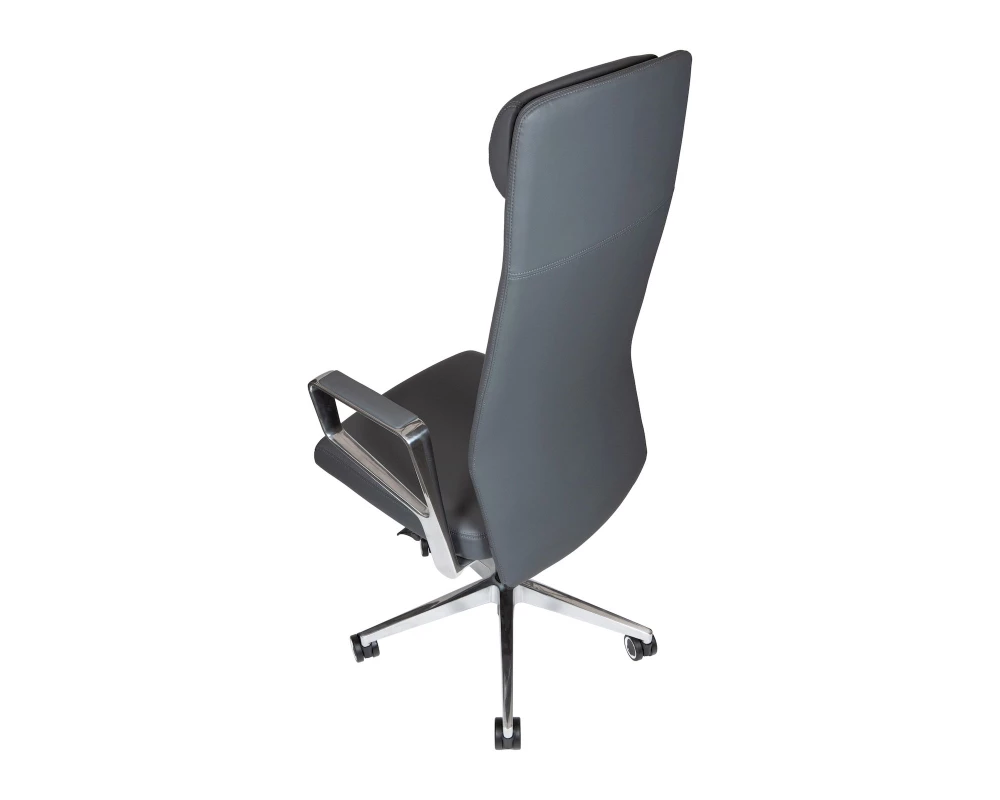 Кресло Norden West Натуральная кожа, Серый