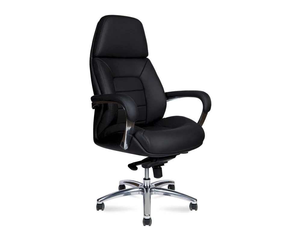 Кресло Norden Grand Экокожа, Черный