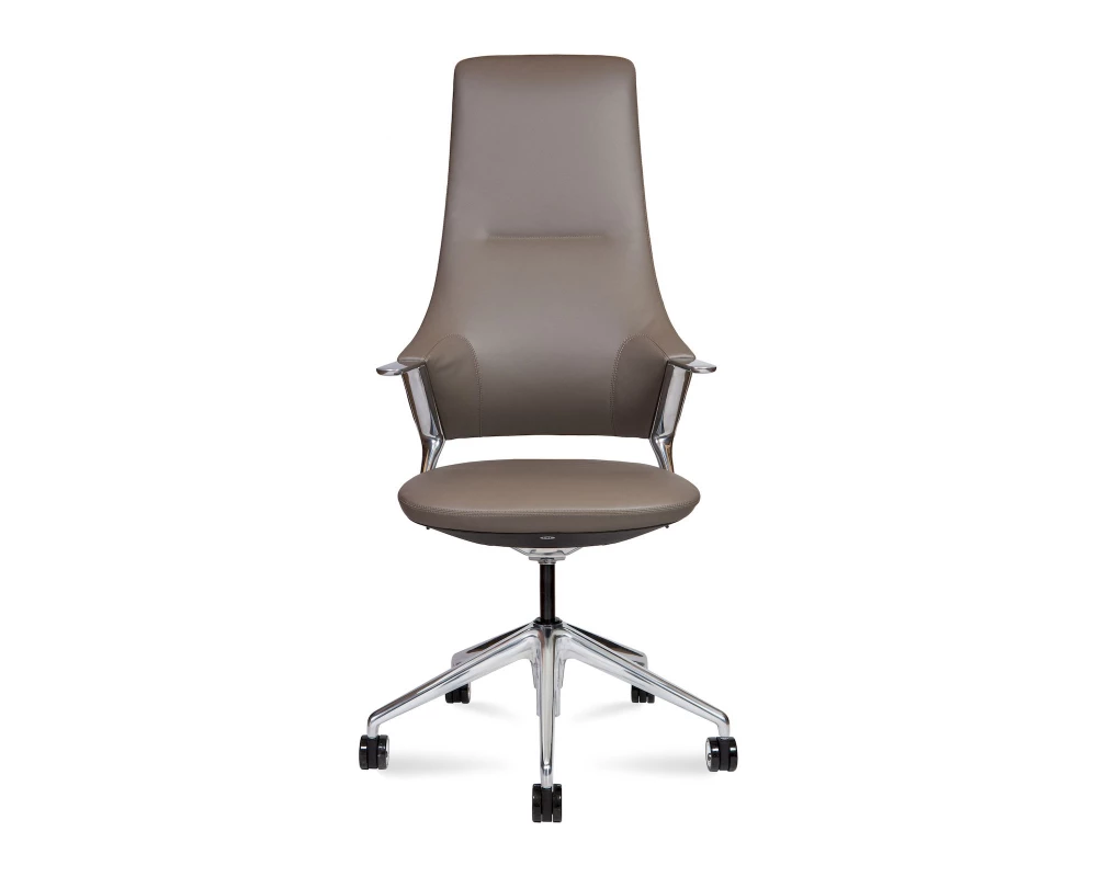 Кресло Norden Han Натуральная кожа, Серый