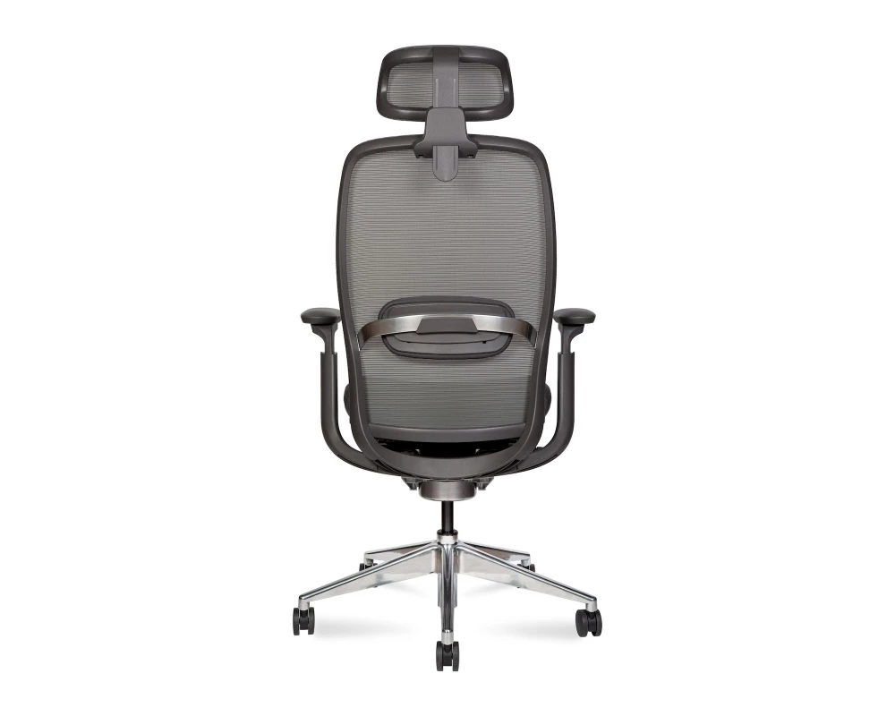 Кресло Norden Tesla aluminium Сетка/Ткань, Серый