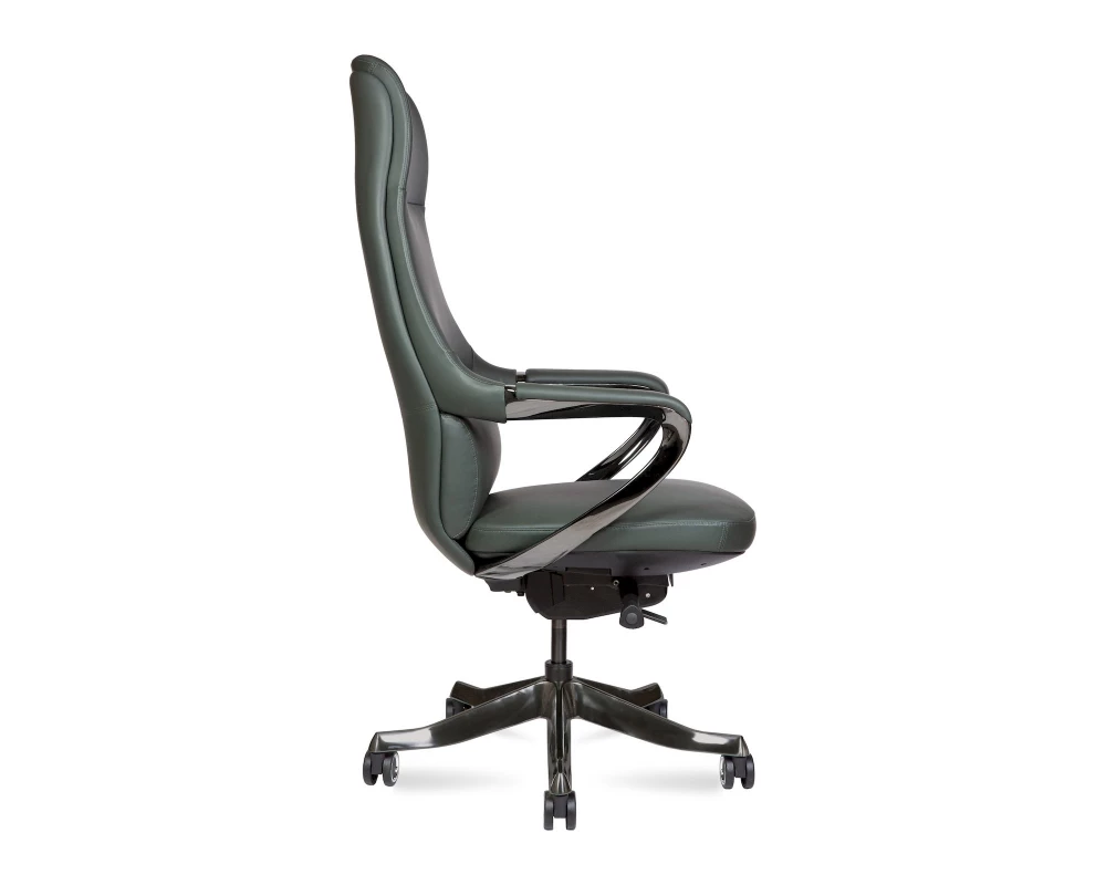 Кресло Norden Titanium Натуральная кожа, Серо-зеленый