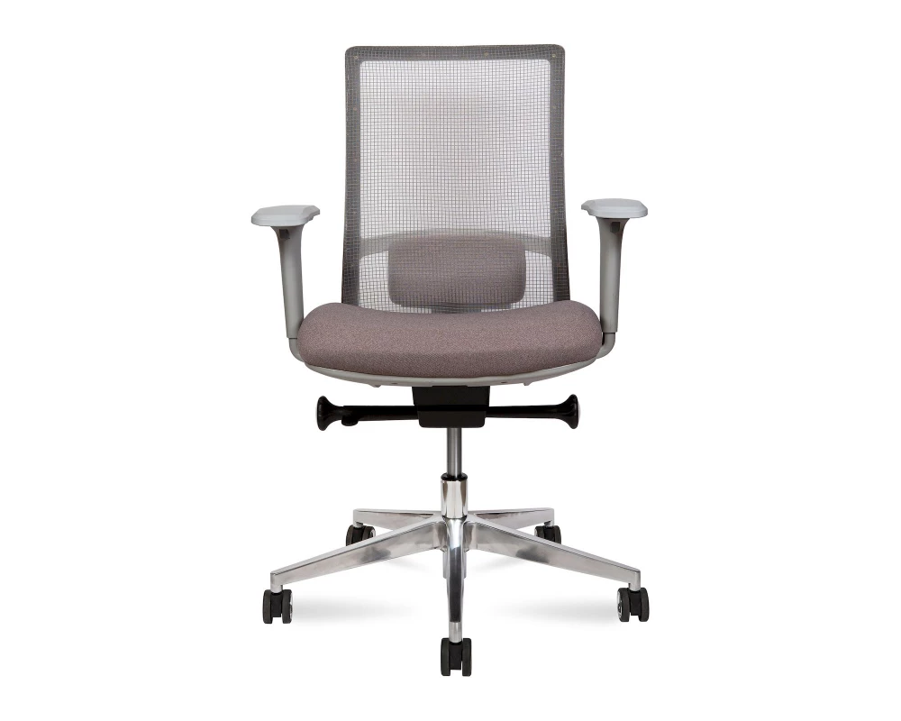 Кресло Norden Vector Сетка/Ткань, Серый