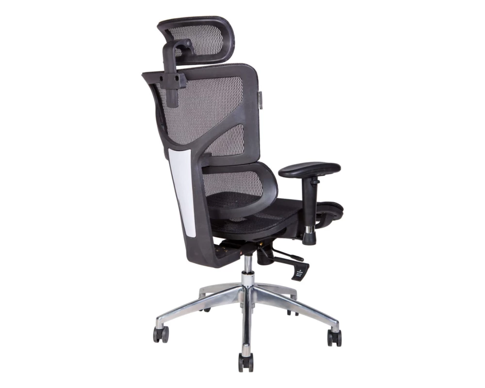 Кресло Norden Толедо люкс Сетка/Ткань, Черный