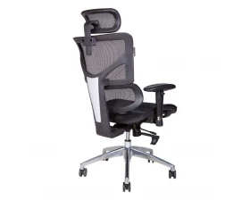 Кресло Norden Толедо люкс Сетка/Ткань, Черный images