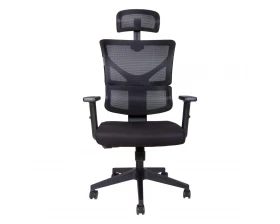 Кресло Norden Толедо Сетка/Ткань, Черный images