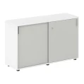 Белый/Серый бархат