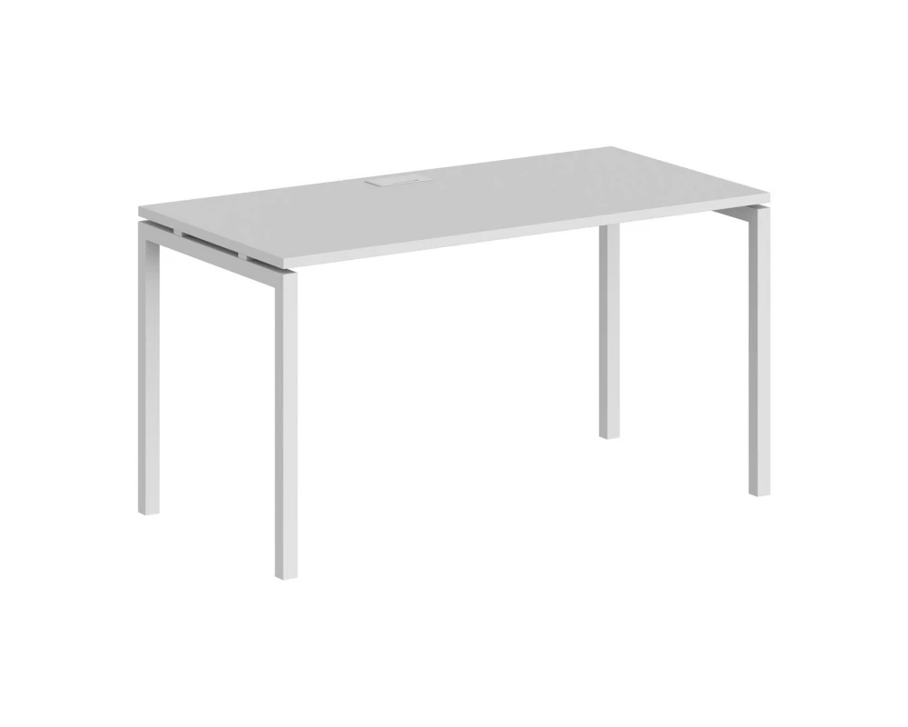 Стол 1200x600x750 профиль белый: 40x40 Sigma Белый