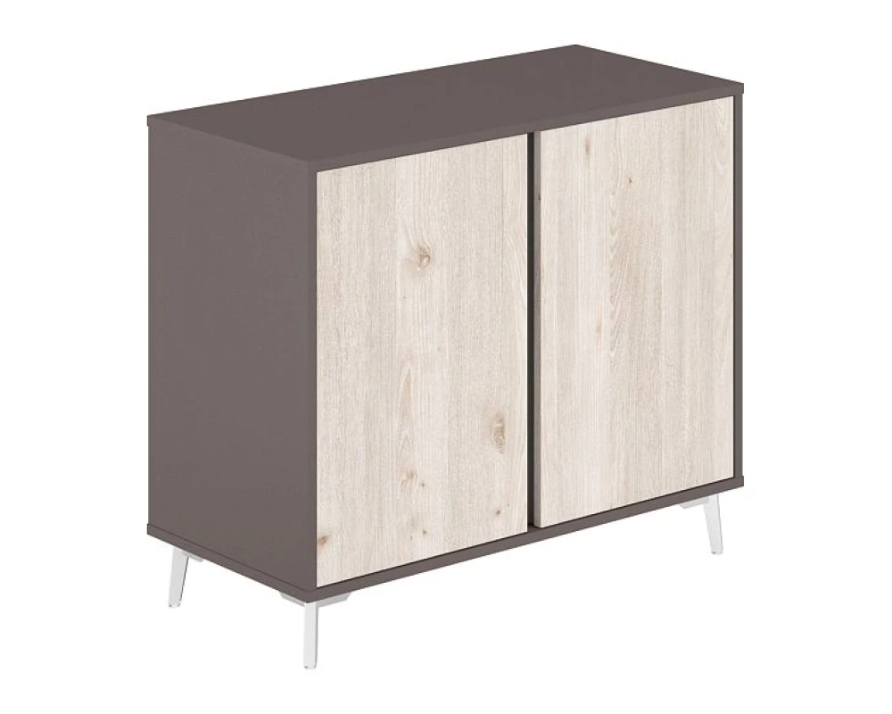 Шкаф низкий 966х450х830 Sirio Вольфрам/Дуб тоскана