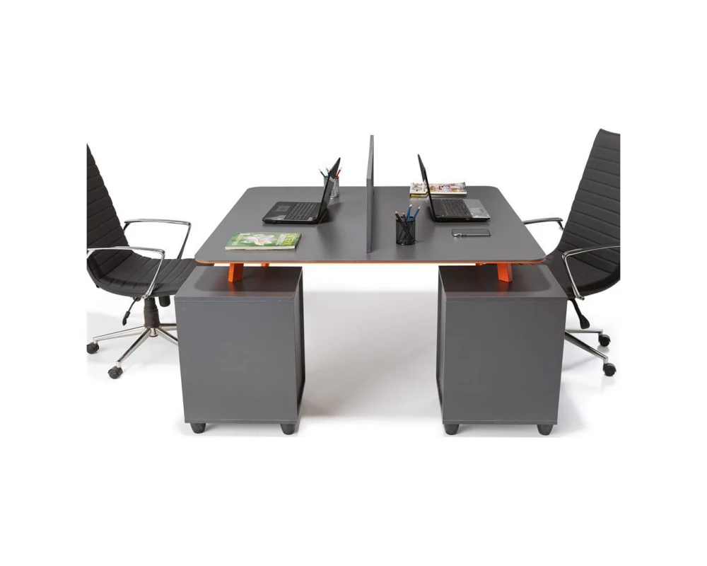 Двойной Стол персонал (2 ножка) 140 Планета ВС