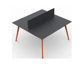 Двойной Стол персонал (4 ножка) 140 Слайд ВС images