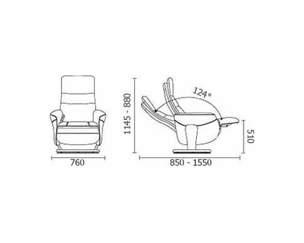 Кресло Relax Francesca