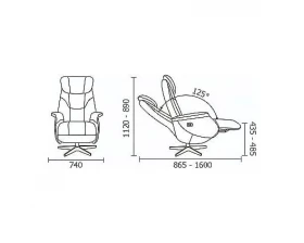 Кресло Relax Monarch images