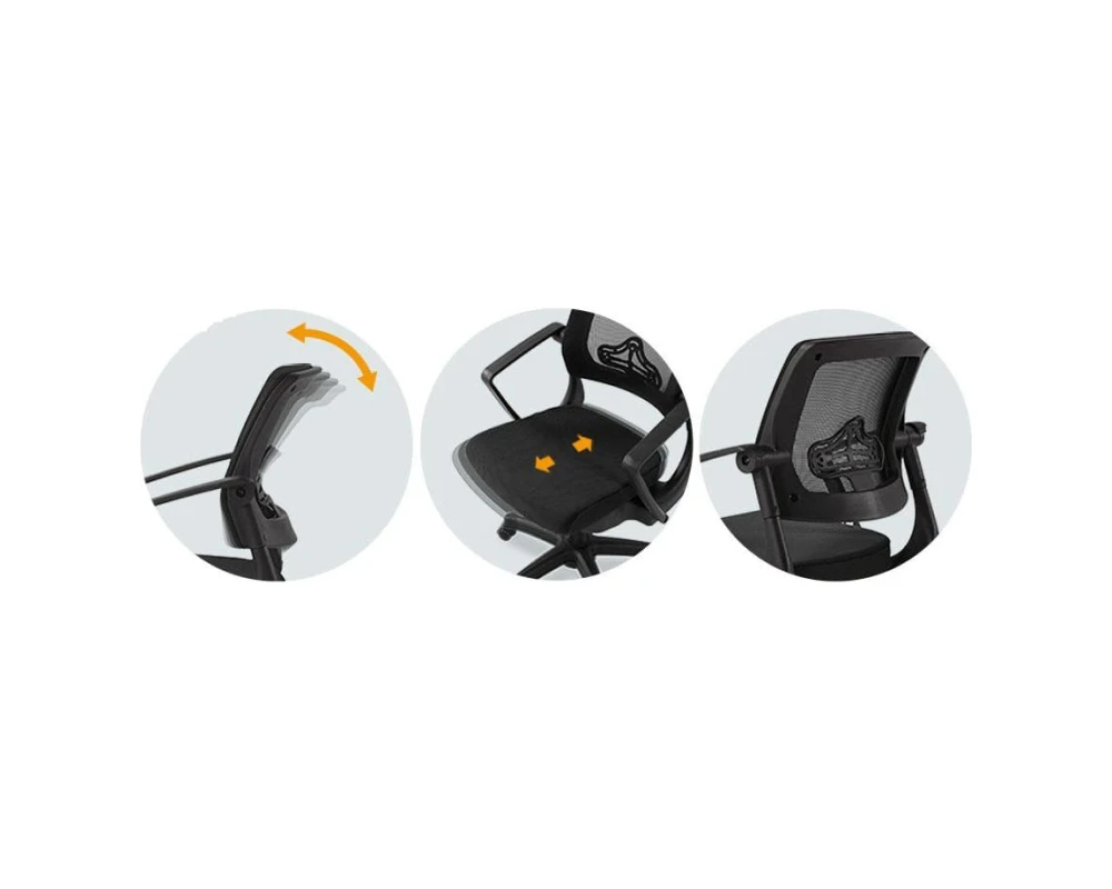 Кресло Synif Robo С-250 SY-1202 BK