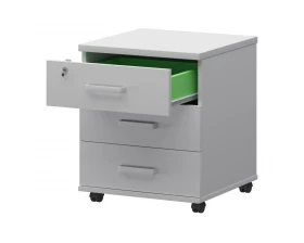 Тумба подкатная с центральным замком СМТ-3ПЦ 434x450x620 Смарт (pt) images