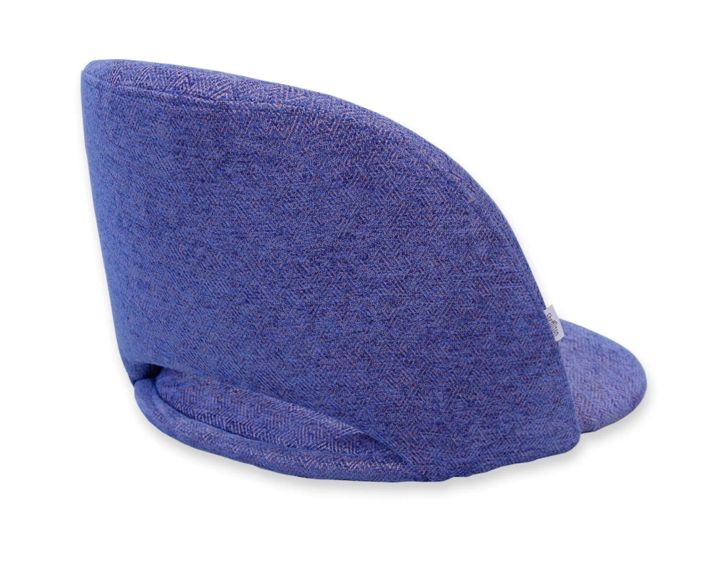 Стул SHT-ST34/S70 Ткань, Синий мираж/Темный орех/Черный