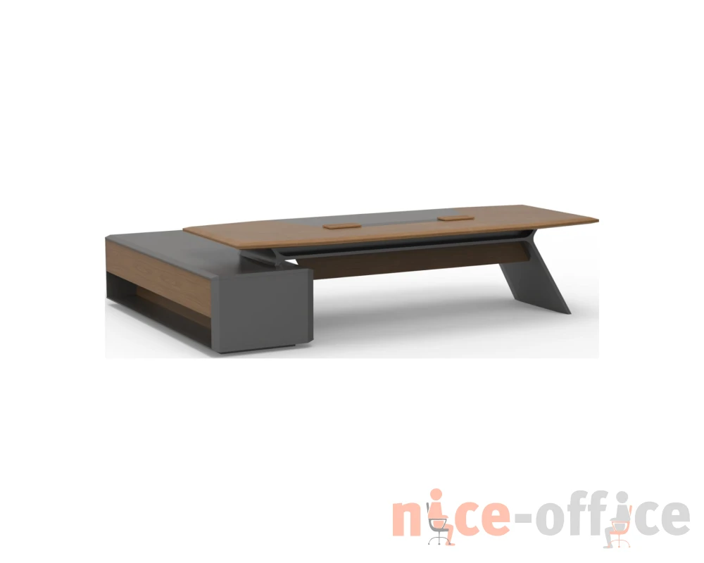 Стол руководителя правый 3200x2250x760 Aulenti
