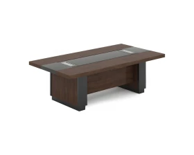 Стол для переговоров с аутлетом 2400x1280x750 Larry 2 images
