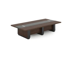 Стол для переговоров с аутлетом 3600x1800x750 Larry 2 images
