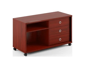 Тумба мобильная с двумя полками 1200х500х660 Борн / Born TP images