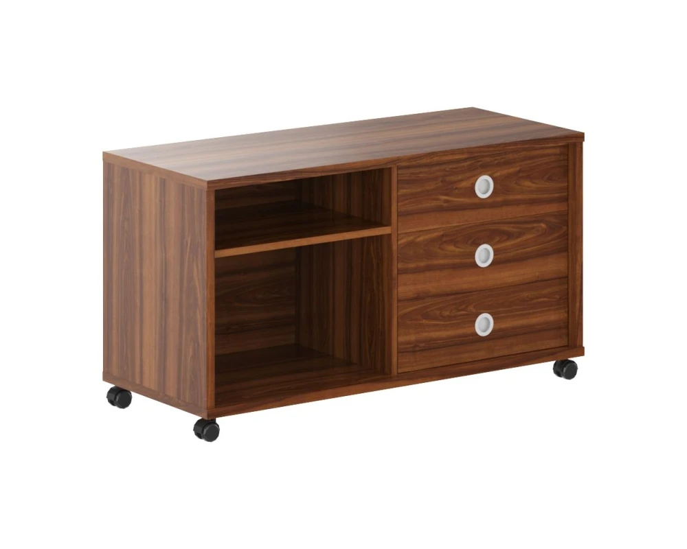 Тумба мобильная с двумя полками 1200х500х660 Борн / Born TP