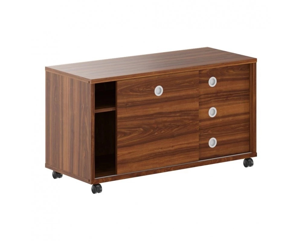 Тумба мобильная со слайд-дверью 1200х500х660 Born TP