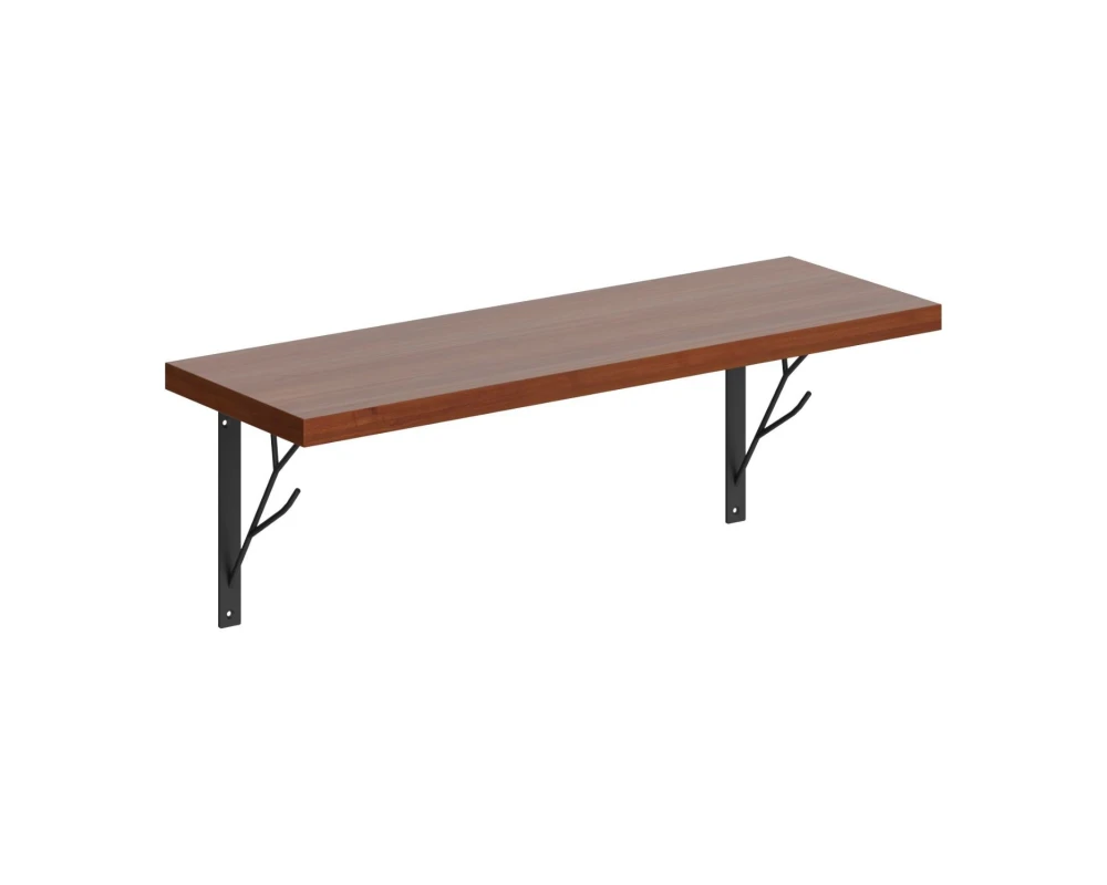 Полка подвесная 630х220х222 Кофе / Coffee