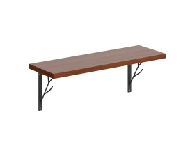 Полка подвесная 630х220х222 Кофе / Coffee images