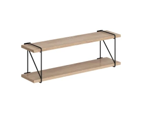 Полка подвесная 660х166х214 Кофе / Coffee images