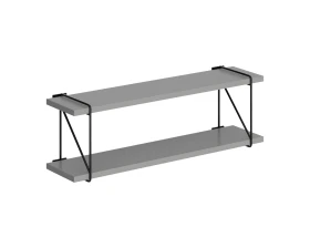 Полка подвесная 660х166х214 Кофе / Coffee images