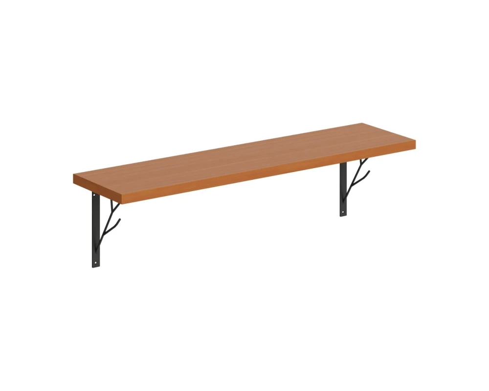 Полка подвесная 830х220х222 Кофе / Coffee