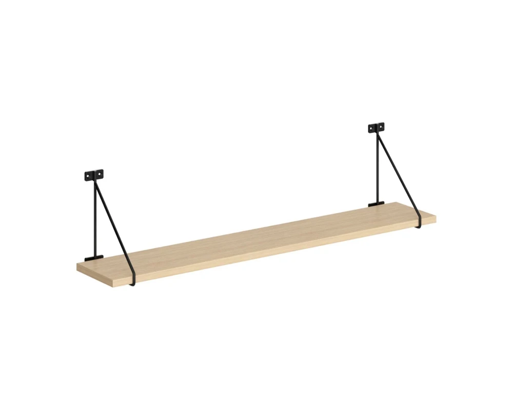 Полка подвесная 860х166х209 Кофе / Coffee