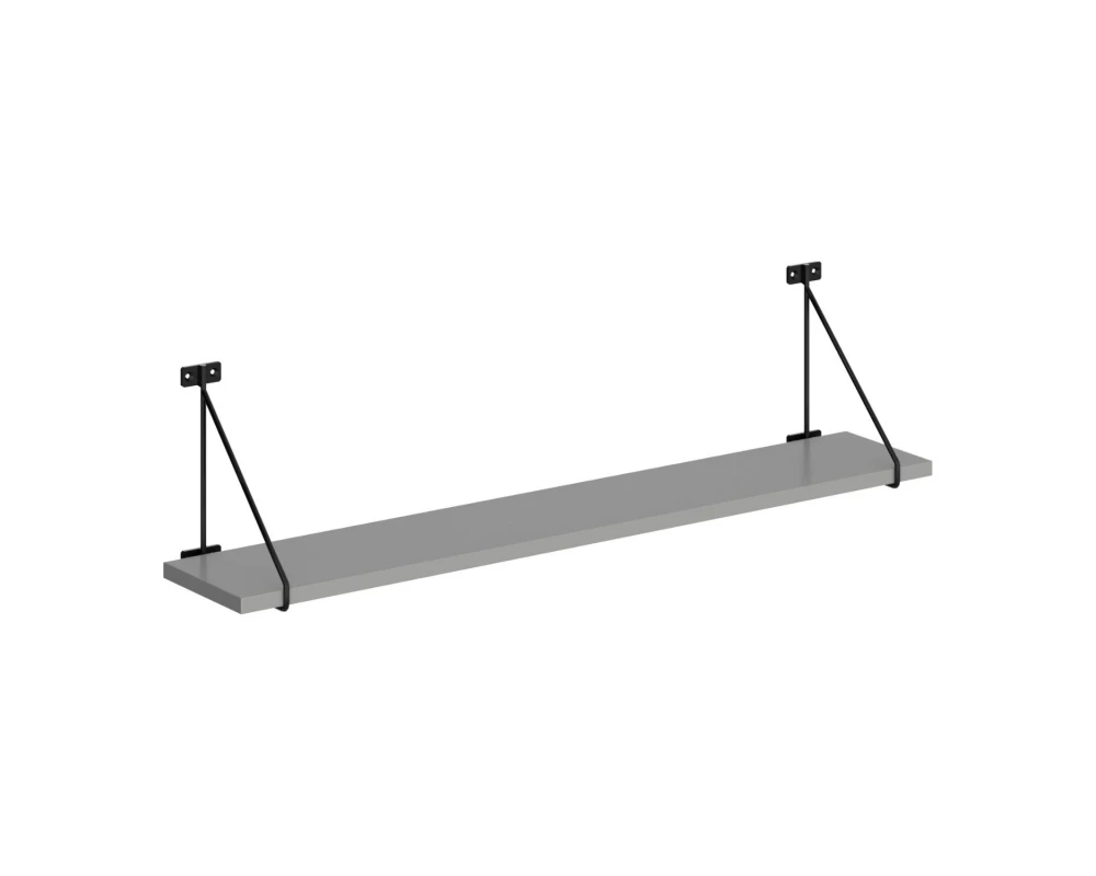 Полка подвесная 860х166х209 Кофе / Coffee