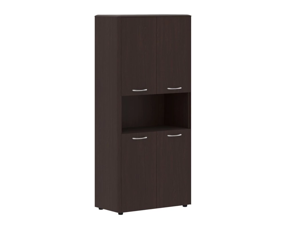 Шкаф с 2-мя комплектами глухих малых дверей Dioni