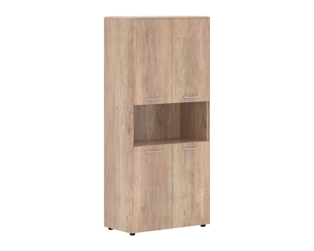 Шкаф с 2-мя комплектами глухих малых дверей Dioni