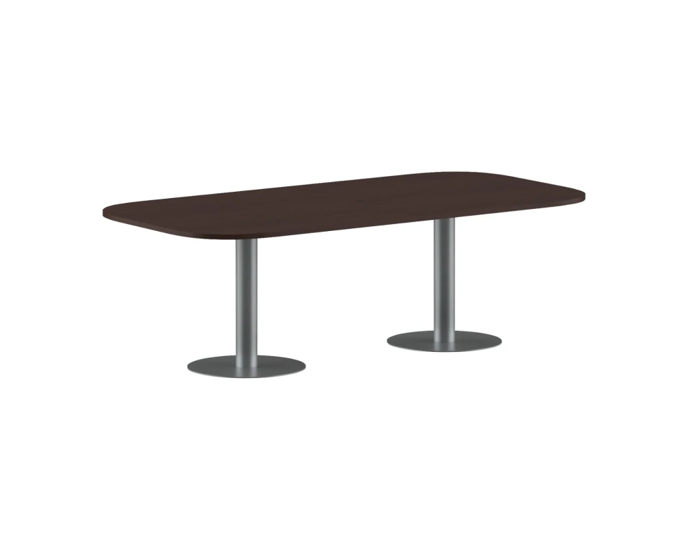Конференц-стол на 6-8 человек овальный 2400х1200х750 Imago